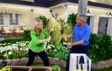 QVC set with Allan Armitage